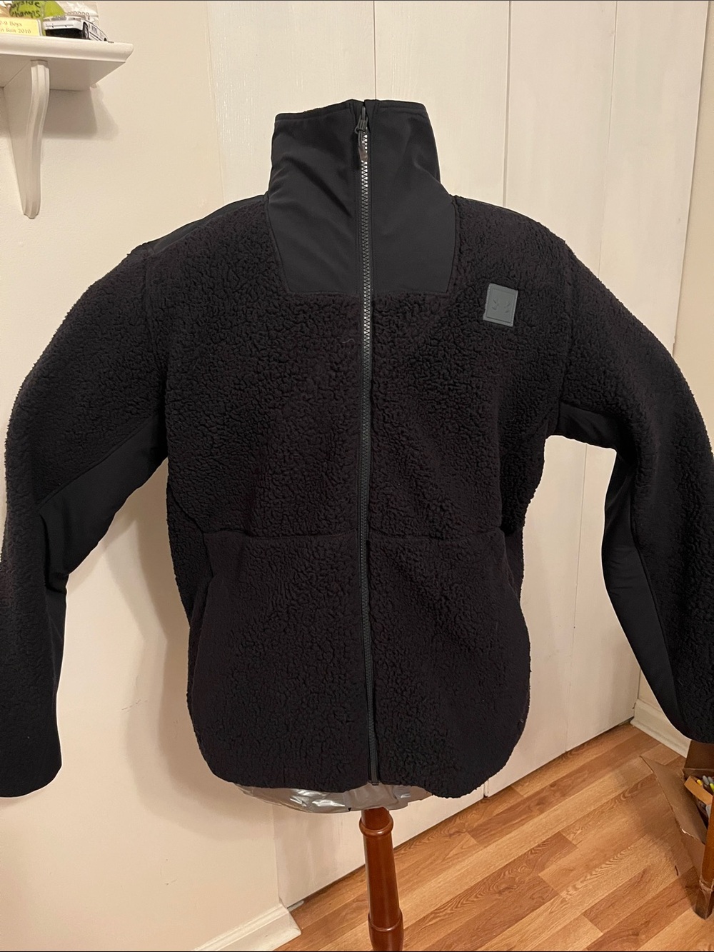 Under Armour Black Sherpa Zip-Up Jacket